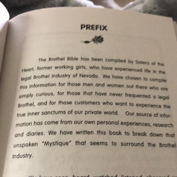 Accents The Brothel Bible The Cathouse Experience By The Sisters Of